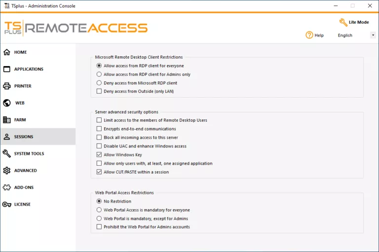 admin tool sessions permissions2