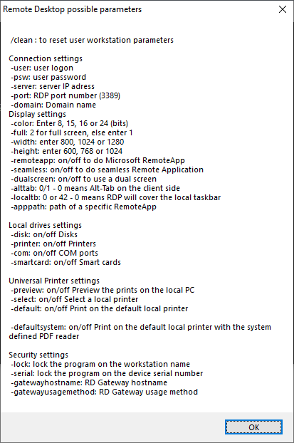 client parameters2