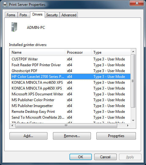 Printing With Standard Rdp Tsplus