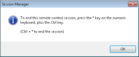 session manager remote