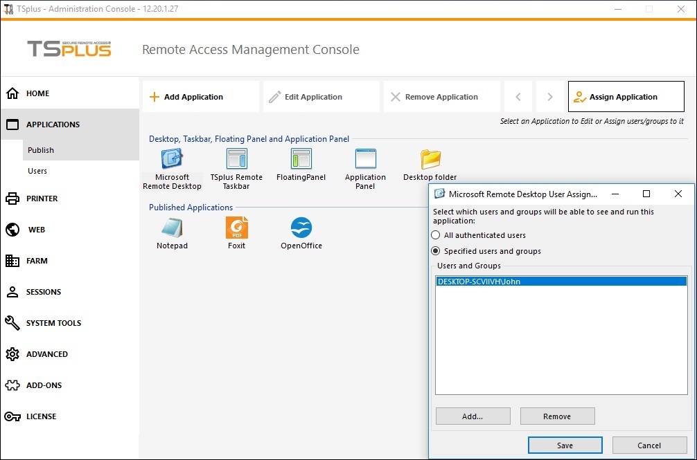 Read more about the article Assigning Applications to Users or Groups