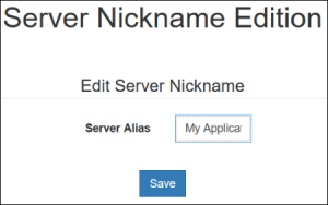 Read more about the article Choose a nickname for your servers