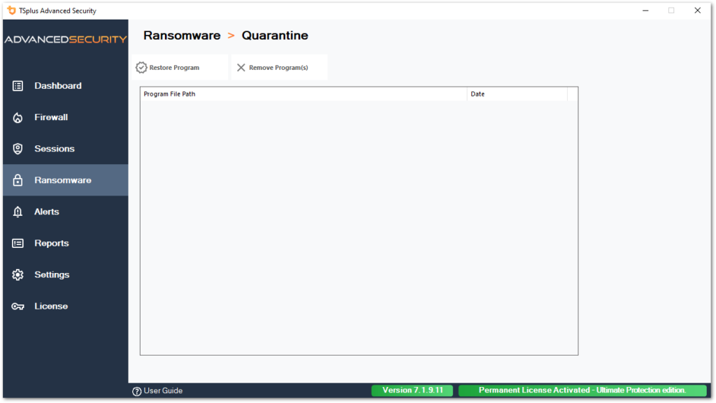 Ransomware Protection ransomware protection quarantine