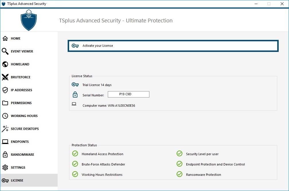 tsplus advanced security risk