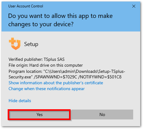 setup Advanced Security