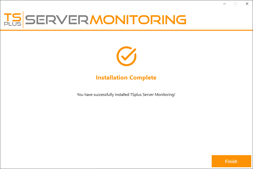 Setup Server Monitoring complete