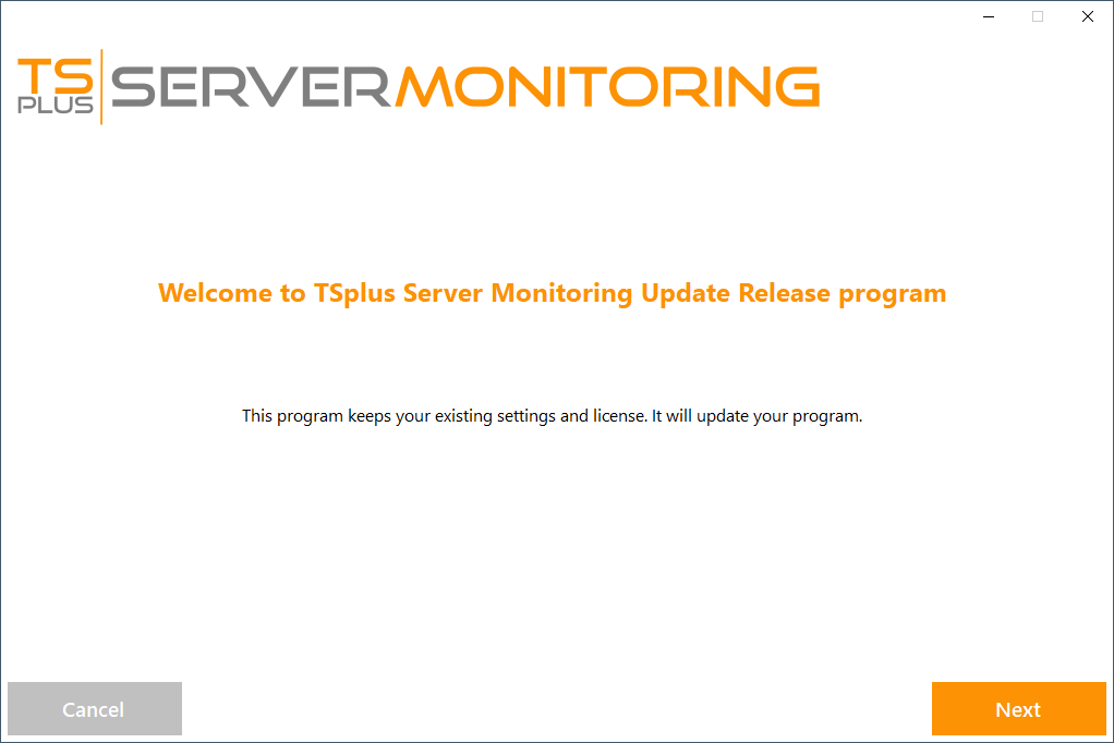 Update Server monitoring