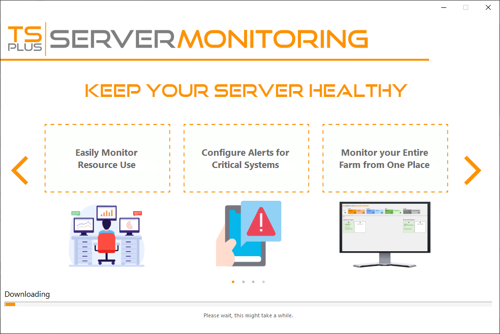 install server monitoring