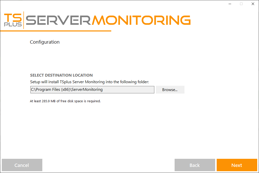 TSplus Server Monitoring Setup