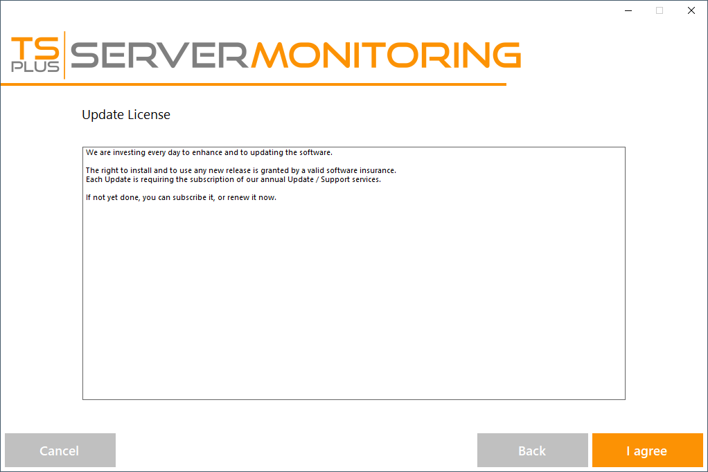 update Server monitoring1