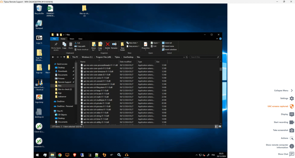 Get Started With Tsplus Remote Support expert chatbox