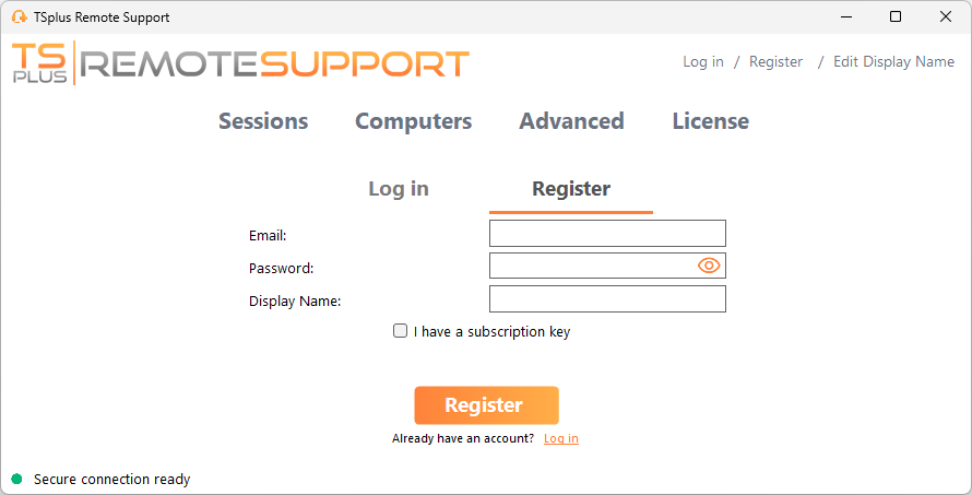 Register To Save Your Configuration register
